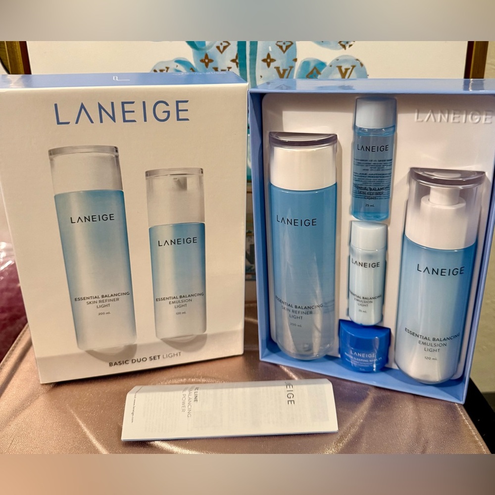 LANEIGE basic duo set light 🩵